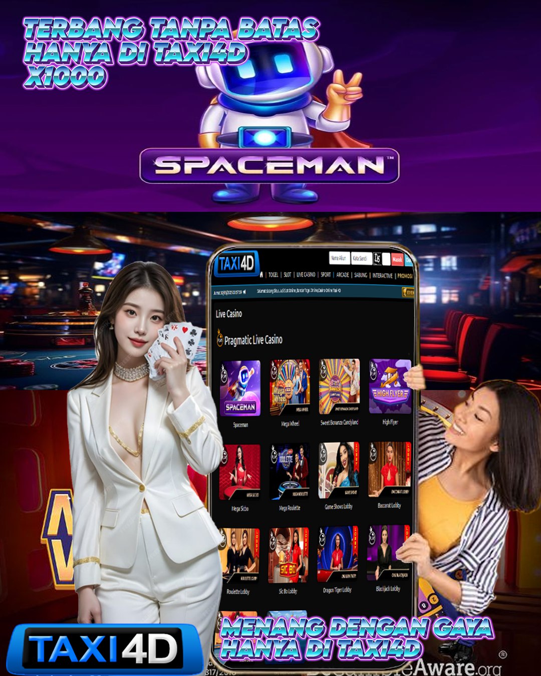 Terbang Tanpa Batas dan Menang dengan Gaya di TAXI4D!