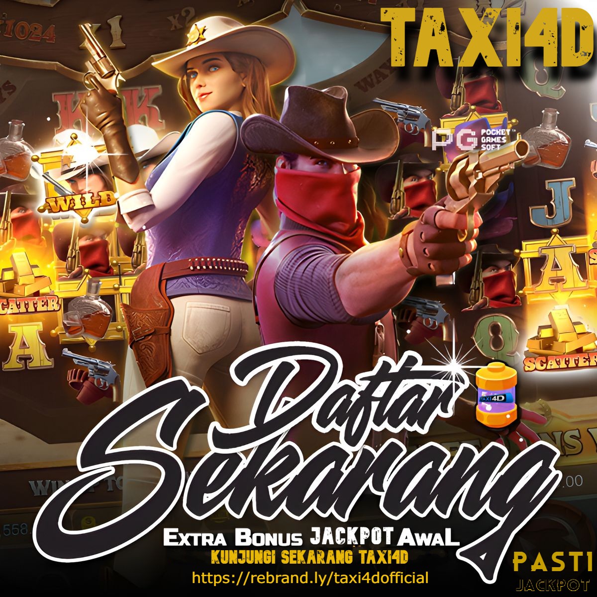 💰 Raih Kemenangan Maksimal dengan Modal Minimal di WILD BOUNTY TAXI4D! 💰